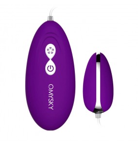 Taiwan OMYSKY - Soft Impact Vibrating Egg (Chargeable - Purple)